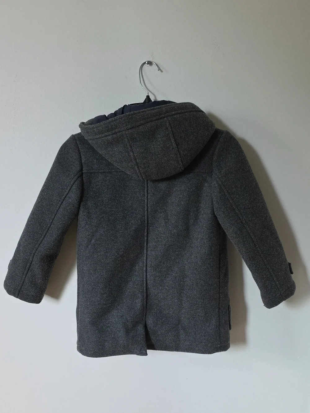Mayoral Kids' Charcoal Toggle Coat, 7Y